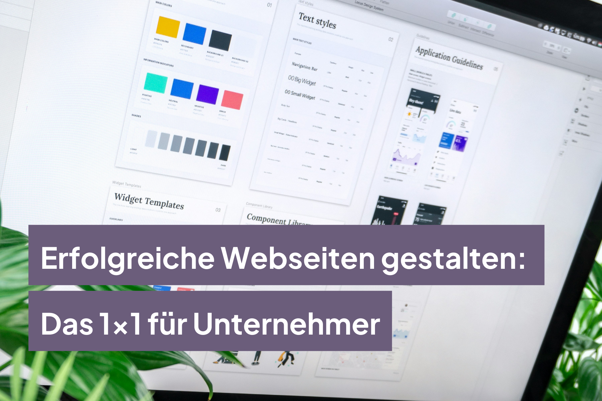 Erfolgreiche Webseiten gestalten: Das 1x1 für Unternehmer